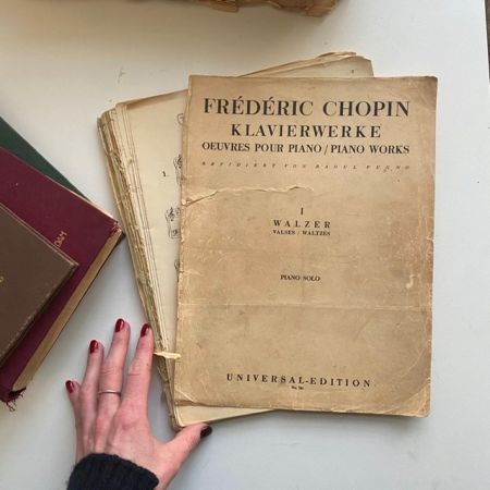 Ноты старые Фридерик Шопен (Frederic Chopin) 95 стр.