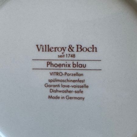 Блюдо ВиллеройБох Phoenix Blau 20 см фарфор Германия 