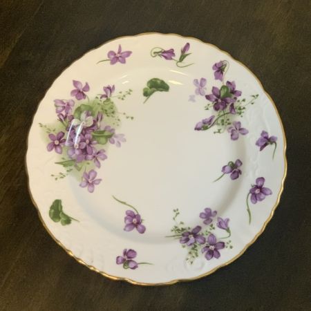 Тарелка десертная 18 см Victorian Violets Hammersley Англия
