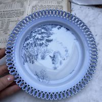 Тарелка Harald Wiberg B&G Copenhagen porcelain мотив 4 Дания