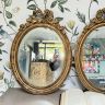 Зеркало в деревянной раме Франция 50х67 см 