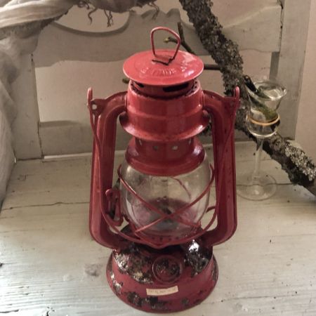 Лампа масляная красная 
