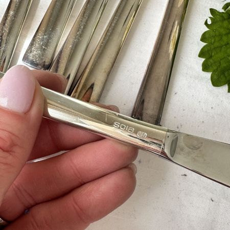 Нож десертный 17 см серебрение