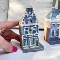 Статуэтка Голландский домик угловой 11 см керамика