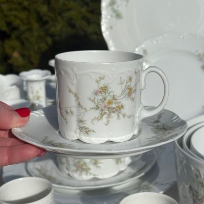 Чайная пара Rosenthal Monbijou полевые цветы 200 мл Германия