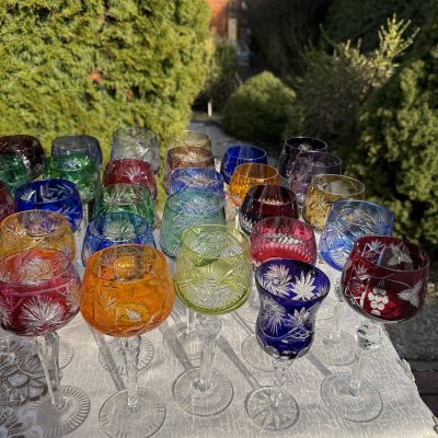 Бокал Anna Hutte коричневого 270 мл накладной хрусталь Германия дизайн 5