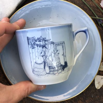 Кофейная пара 120 мл Lucia 1978 Royal Copenhagen Дания