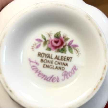Кофейная пара Lavender Rose Royal Albert 130 мл Англия