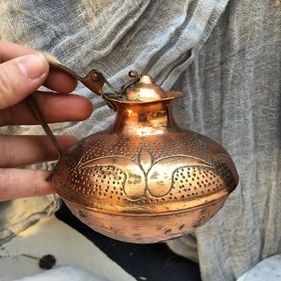 Кувшин медный маленький