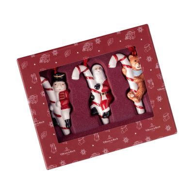 Подвес Трость леденец ВиллеройБох Nostalgic Ornaments набор 3 шт.