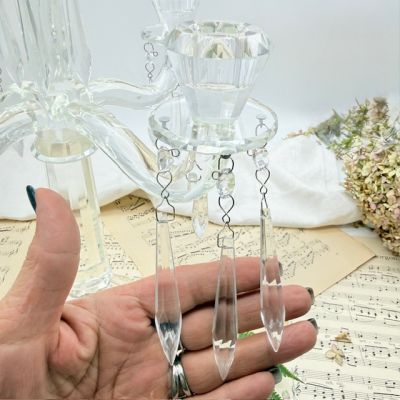 Подсвечник канделябр Villeroy&Boch Retro 43 см хрусталь Германия