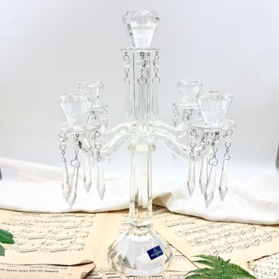 Подсвечник канделябр Villeroy&Boch Retro 43 см хрусталь Германия