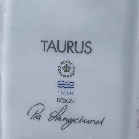 Статуэтка Taurus Знаки Зодиака Royal Copenhagen фарфор