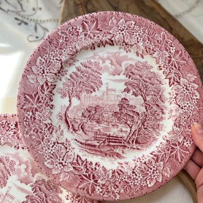 Тарелка 25 см Ironstone Англия