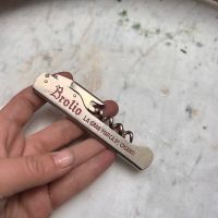 Винный нож открывалка 11 см  сталь Италия