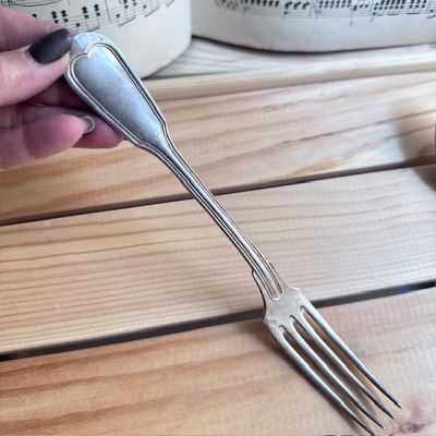 Вилка столовая 22 см серебрение Франция