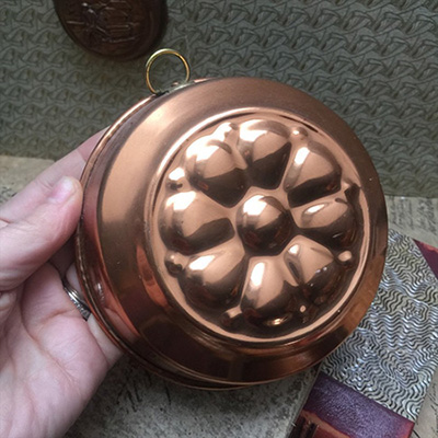 Форма для выпечки цветок медь