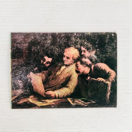 Репродукция Honore Daumier The print collector RAC