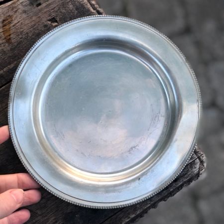 Тарелка 19 см олово Швеция