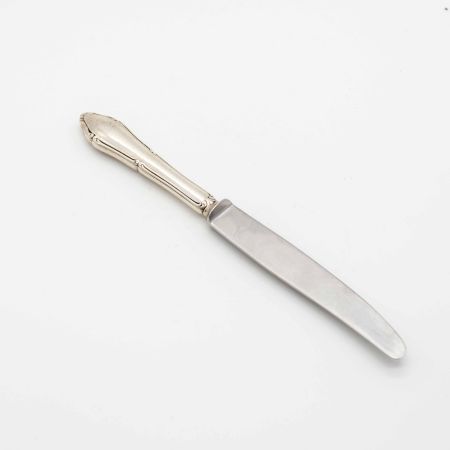 Нож столовый мельхиор 21 см