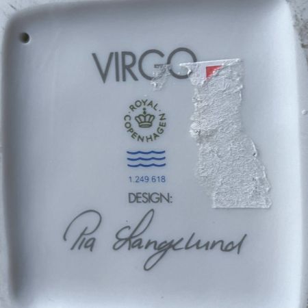 Статуэтка Virgo Знаки Зодиака Royal Copenhagen фарфор