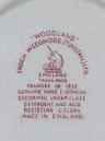 Тарелка Enoch Wedgwood Woodland 19 см Англия красный