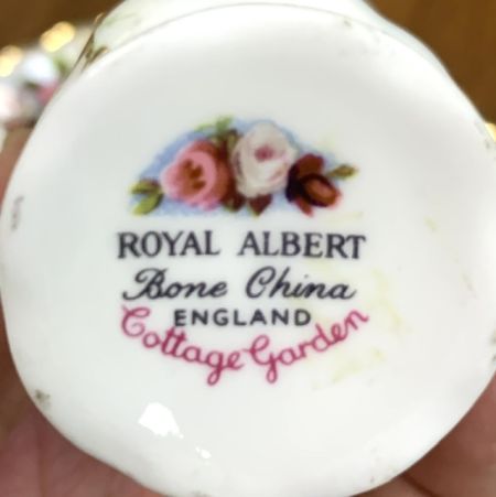 Подставка для яйца Royal Albert Cottage Garden 5 см Англия 