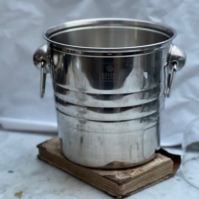 Ведро для охлаждения бутылки 18 см сталь Kiviks Mustery