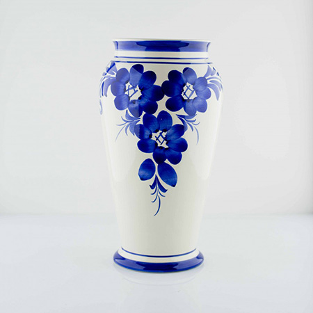 Большая ваза Delft ручная синяя роспись 