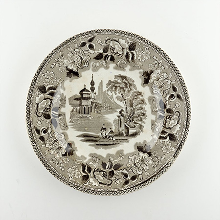 Тарелка конца 19 века Bosforus Gustafsberg 