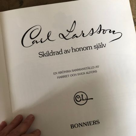 Книга Carl Larsson Skildrad av honom sjalv 128 стр.