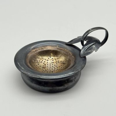 Ситечко для чая с подставкой Gero 90 серебрение Нидерланды