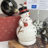 Статуэтка музыкальная Снеговик 16 см ВиллеройБох