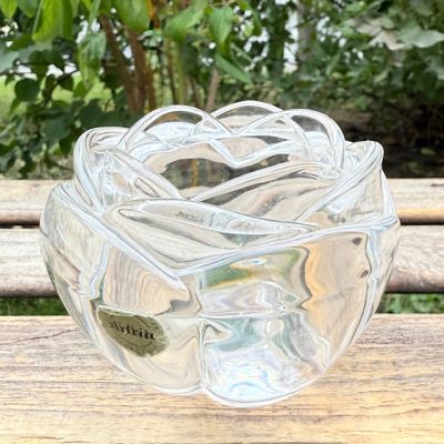 Подсвечник Лотос Adria 9 см хрусталь