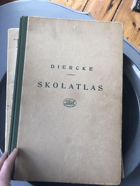 Атлас большой 1935 г. Стокгольм
