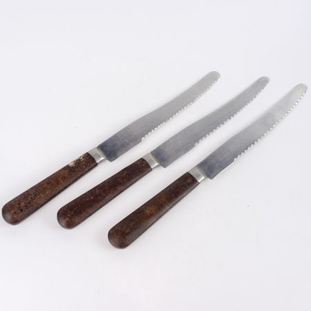 Нож для стейков с деревянной ручкой 23 см La Perle Бельгия сталь