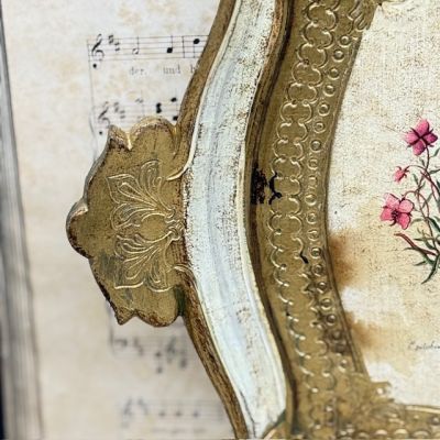 Поднос флорентийский с ручками 43 см Италия