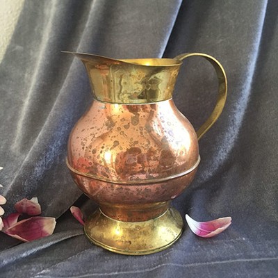Кувшин медный с латунью 0,6 литра