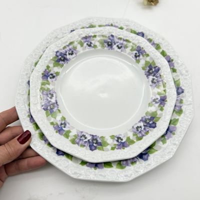 Тарелка Rosenthal Classic Rose Фиалка 20 см Германия