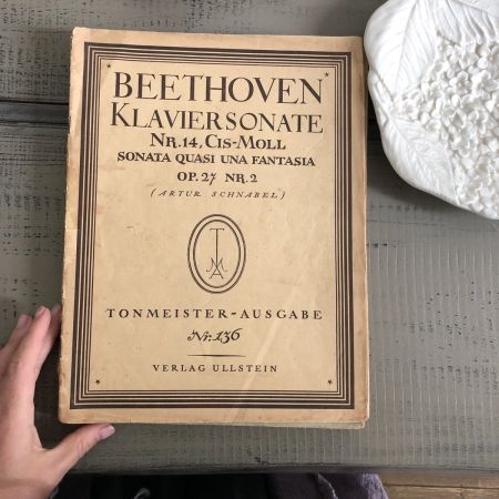 Старые ноты "Beethoven"