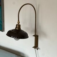 Лампа настенная 45 см коричневая