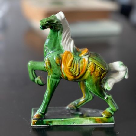 Статуэтка Лошадь 14 см керамика Tang Horse