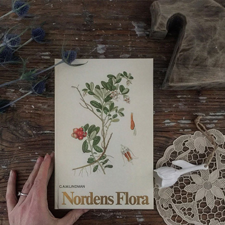 Книга Nordens Flora 7 том ботаническая энциклопедия 