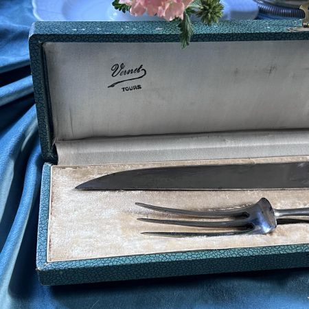 Нож и вилка сервировочные Модерн в коробке Франция