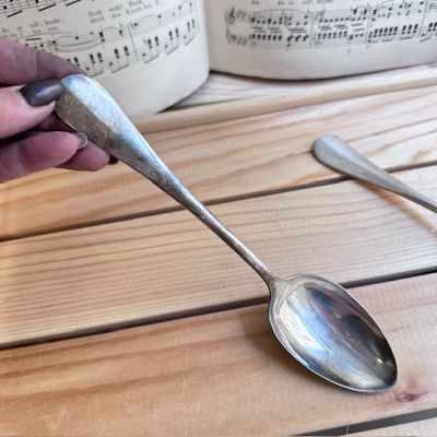 Ложка столовая G.B.L. 21 см серебрение Франция