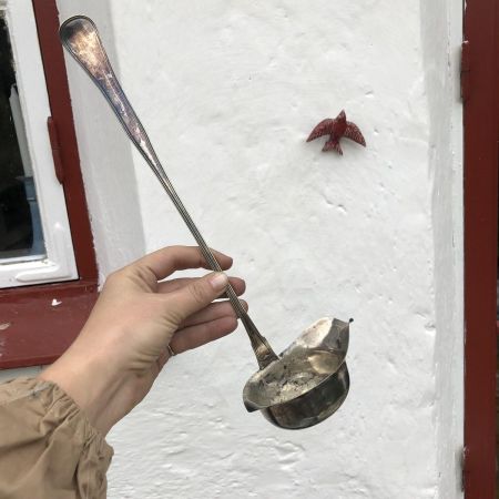 Половник-соусник HIB&S, Дания припаяна ручка к черпаку