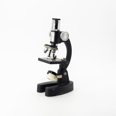Микроскоп настольный малый на батарейках
