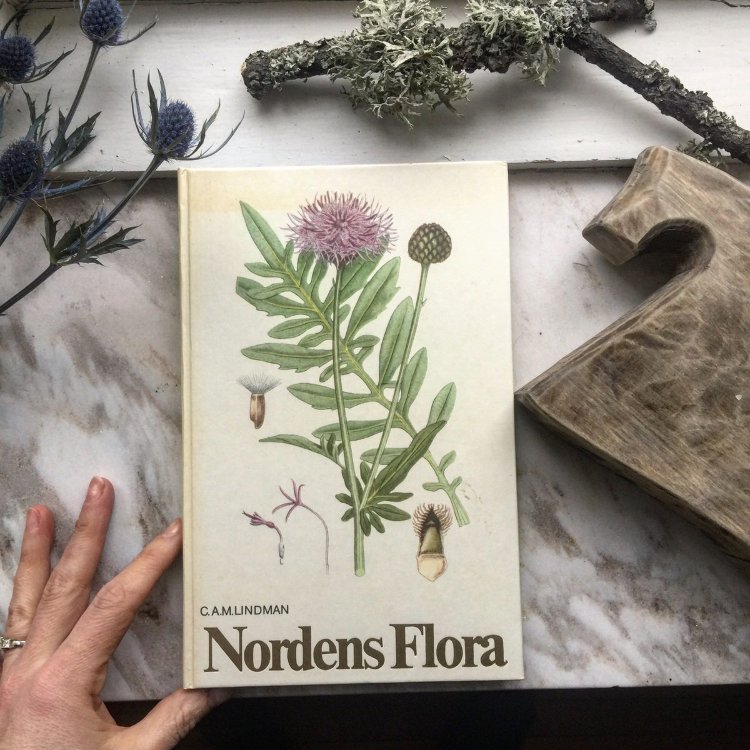 Книга Nordens Flora 10 том ботаническая энциклопедия