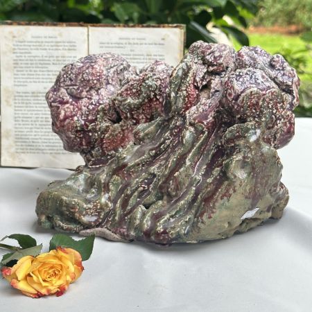 Статуэтка Морские водоросли 25 см керамика глазурь авторская работа