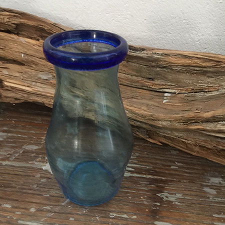 Бутылка синяя объем 0,2